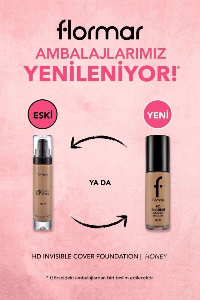 Flormar Fondöten Invisible Cover Hd Foundation No: 110