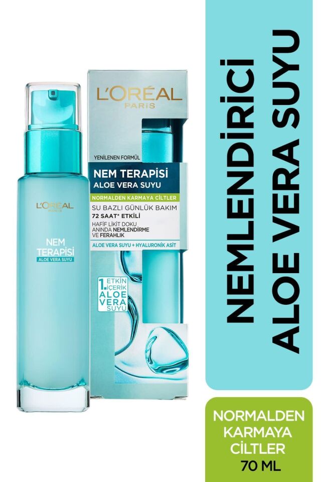 L'oréal Paris Nem Terapisi Aloe Vera Suyu Normalden Karmaya Ciltler