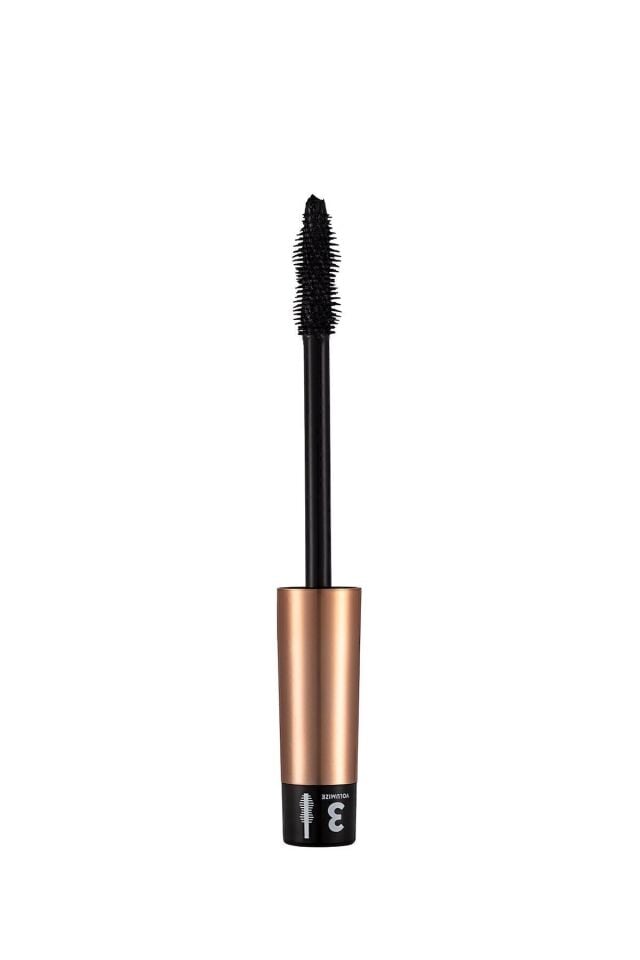 Flormar 3 Kademeli Ayarlanabilir Maskara (SİYAH) - Triple Action Mascara - 001 -