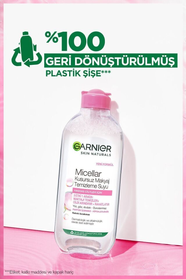 Garnier Micellar Kusursuz Makyaj Temizleme Suyu 400 ml
