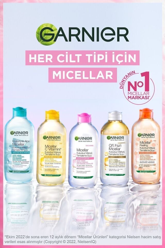 Garnier Micellar Kusursuz Makyaj Temizleme Suyu 400 ml