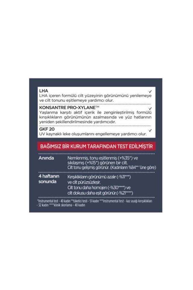 Loreal Paris Revitalift Lazer X3 Leke ve Kırışıklık Karşıtı Bakım GKF25 SPF25
