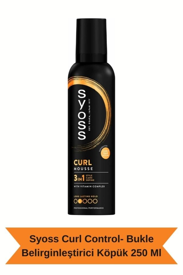 Syoss Bukle Belirginleştirici Köpük - Curl Control 250 ml