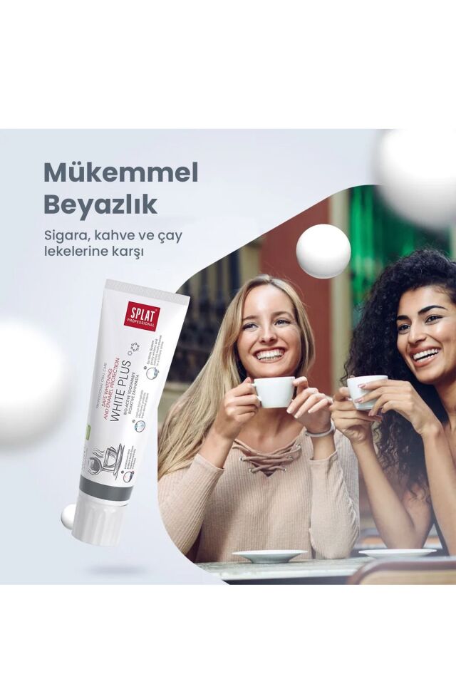 Splat Profesyonel White Plus/Artı Beyazlık İnovatif Diş Macunu 100 ml