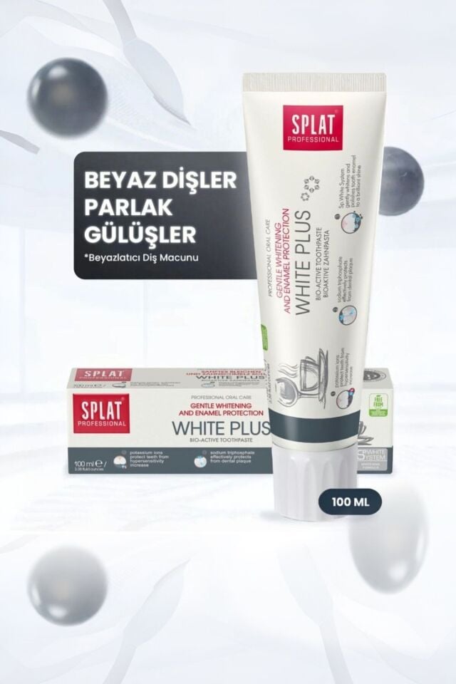 Splat Profesyonel White Plus/Artı Beyazlık İnovatif Diş Macunu 100 ml