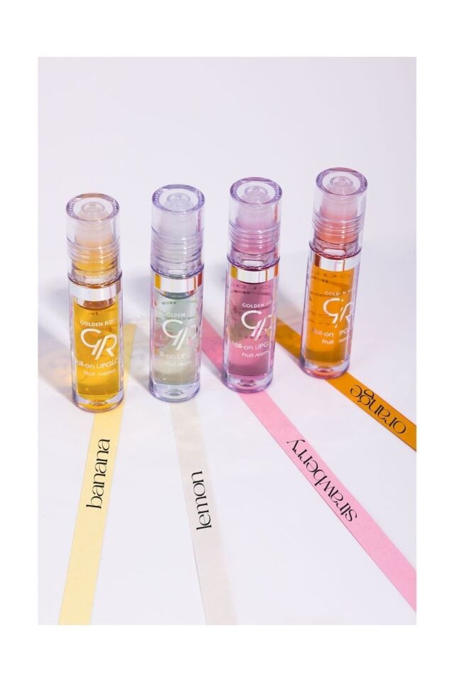 Golden Rose Roll On Lipgloss No:01 Strawberry - Meyveli Dudak Parlatıcısı