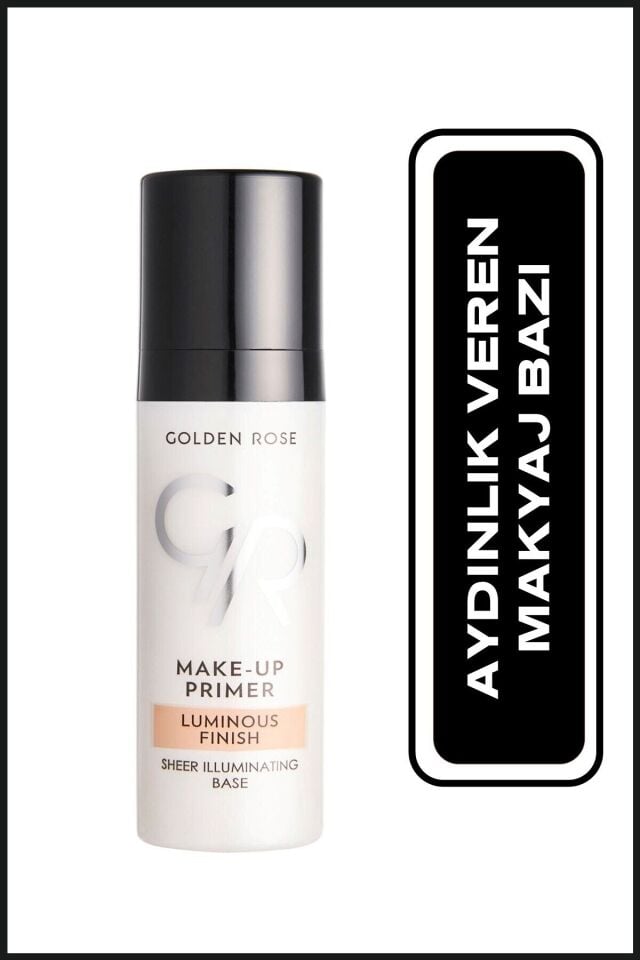 Golden Rose Make Up Primer Luminous Finish - Aydınlık Veren Makyaj Bazı - 30 ml -