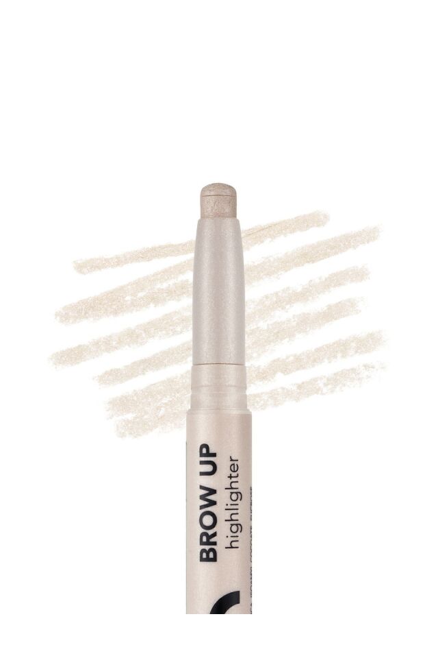 Flormar Asansörlü Aydınlatıcı Kaş Kalemi Gümüş -brow Up Highlighter Pencil-001 Diamond-